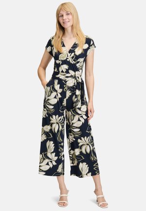 MIT EINGRIFFTASCHEN - Tuta jumpsuit - dark blue green