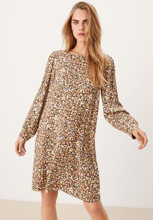 Robe de jour - brown aop