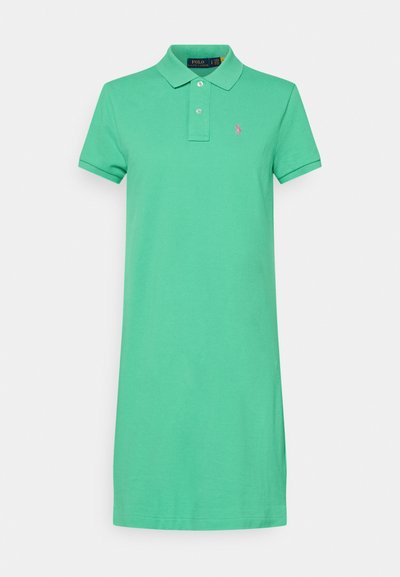 Polo Ralph Lauren COTTON POLO DRESS - Vestido de dia - sunset green