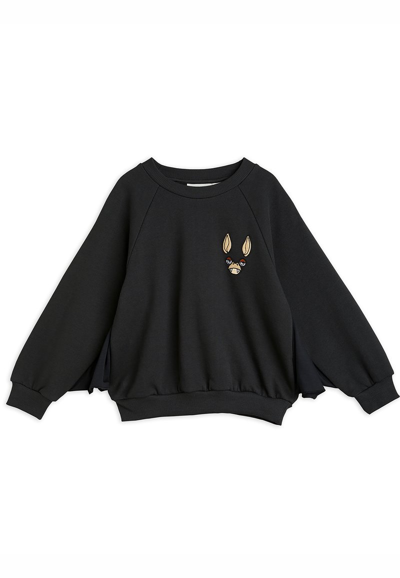 Mini Rodini HALLOWEEN BAT SLEEVE UNISEX Sweatshirt black Zalando