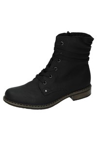 Rieker Bottines à lacets - black