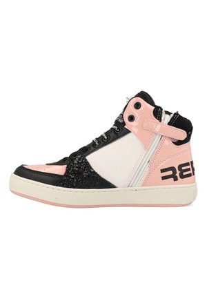 Replay Sneakers hoog - black white