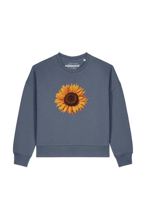 watapparel, SONNENBLUME - Sweater - blue grey