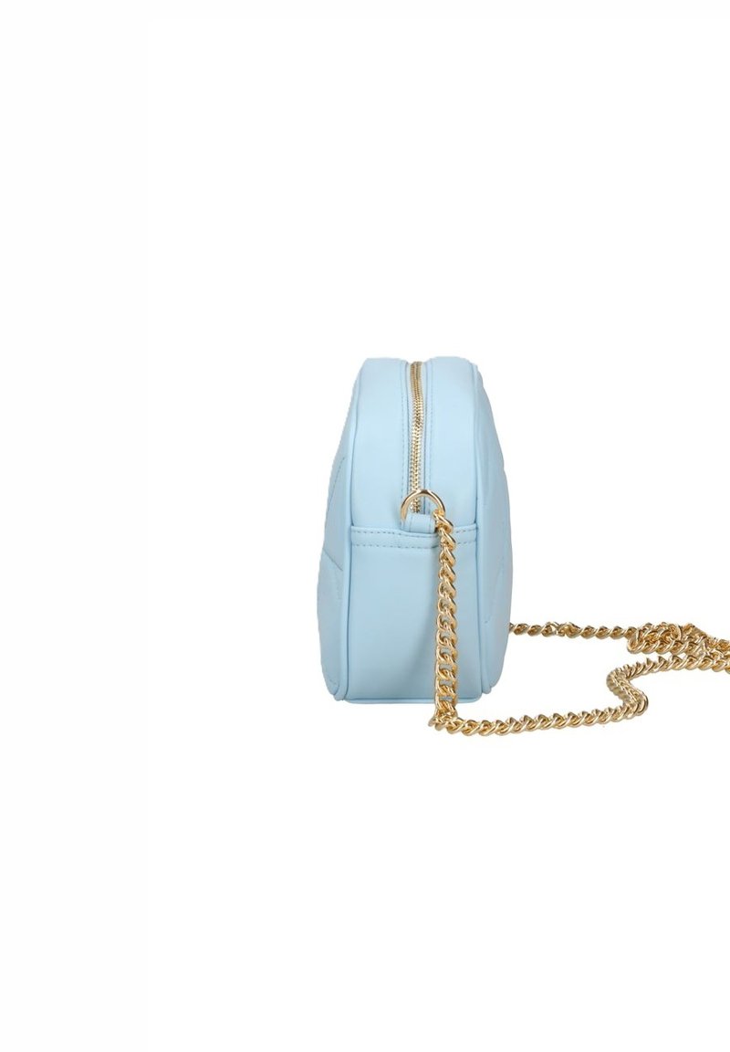 Catena Per Borsa PATIKIL In Pelle PU Con Nappe - 120 Cm (47 Pollici), Colore Azzurro Chiaro/Argento, Per Borsette E Tracolle