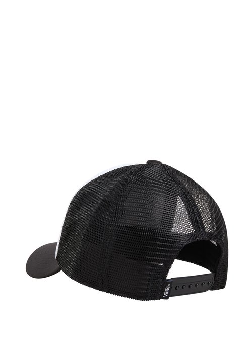 Vans CLASSIC PATCH CURVED BILL TRUCKER HAT UNISEX - Cap - black white — photo 2