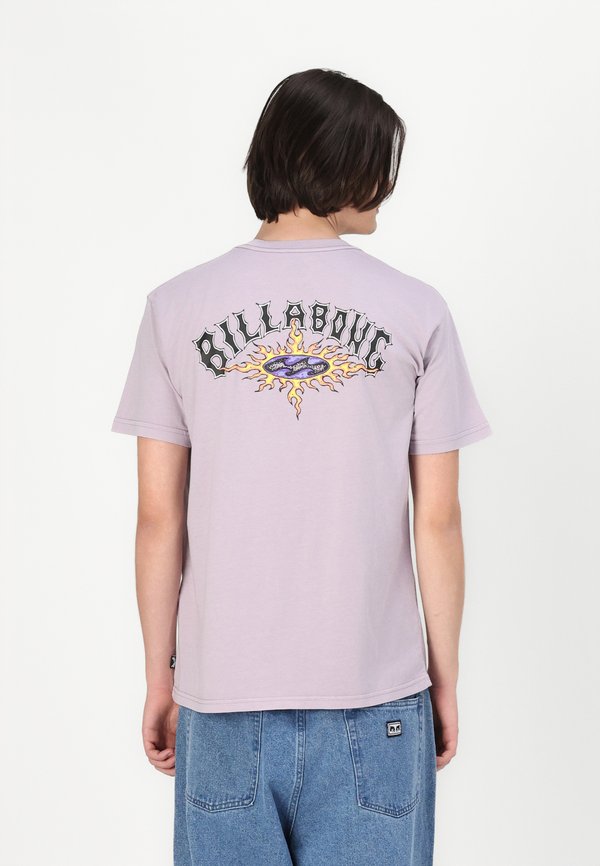 Print T-shirt - purple4