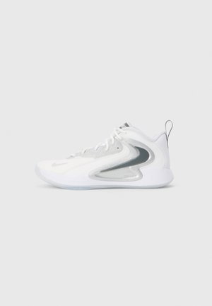 ZOOM HYPERSET 2 UNISEX - Čevlji za odbojko - summit white/iron grey/silver-coloured/pure platinum-coloured/white