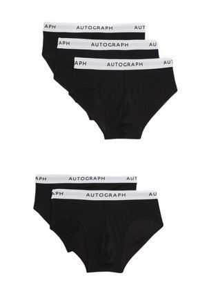 5PACK SUPIMA® COTTON MODAL - Slip - black mix