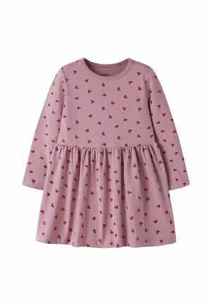 Name it, NMFVIVIAN LS DRESS - Jerseykjole - lilas