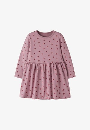 Name it, NMFVIVIAN LS DRESS - Jerseykjole - lilas