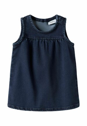 Name it SPENCER - Spijkerjurk - dark blue denim