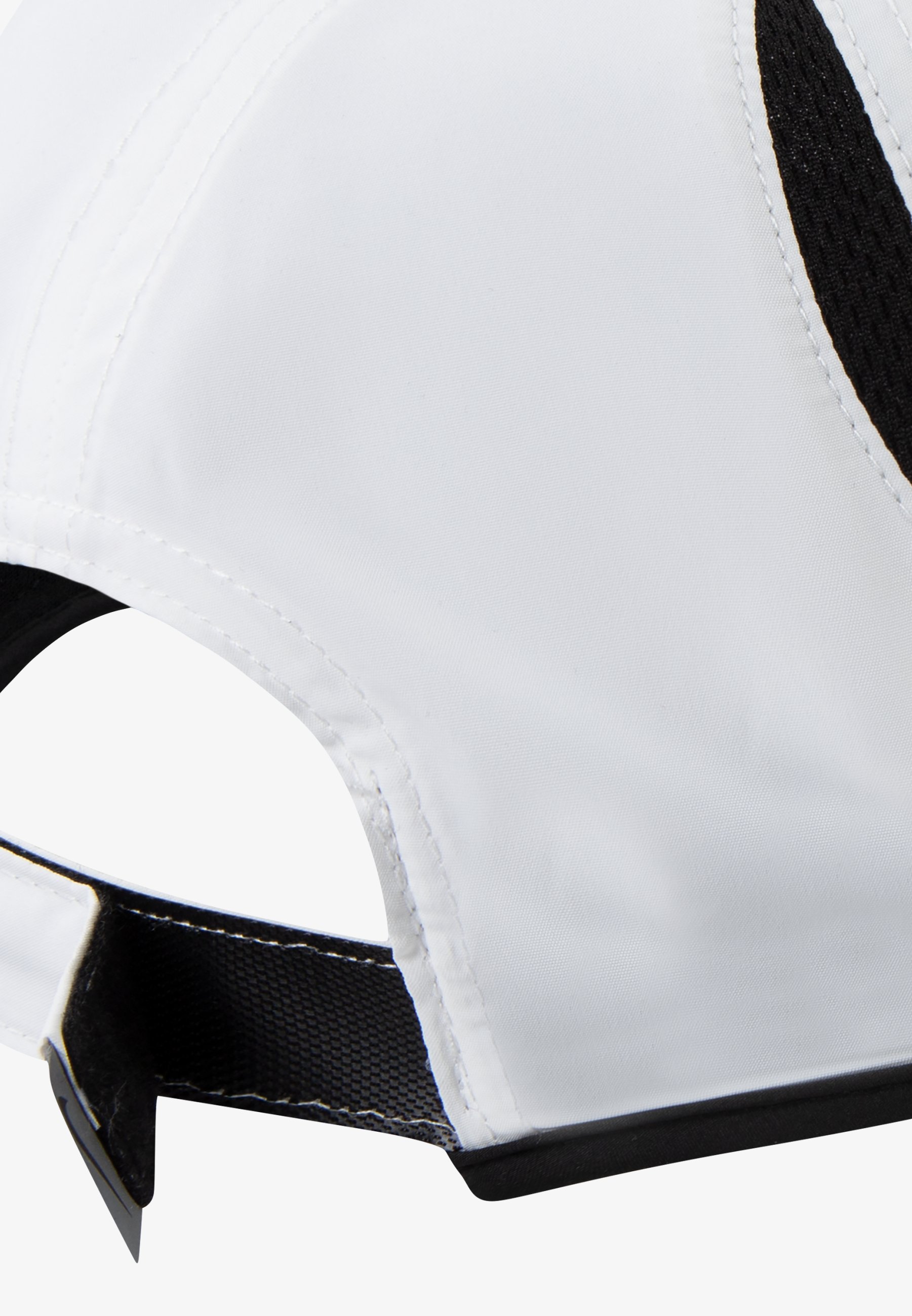 nike black and white cap
