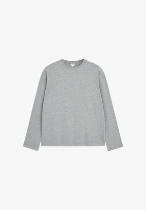 ARKET, ARKET REGULAR LONG-SLEEVE T-SHIRT - T-shirt à manches longues - grey melange