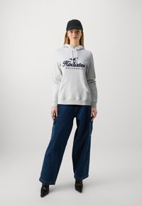 Hollister Co. TECH CORE POPOVER  - Sudadera - gray