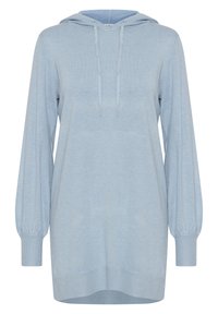 BYPimba - Pulover s kapuco - blue bell melange