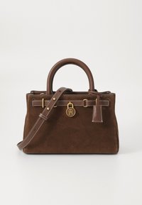 Tommy Hilfiger AMERICAN ICON MINI TOTE  - Käsilaukku - legacy brown