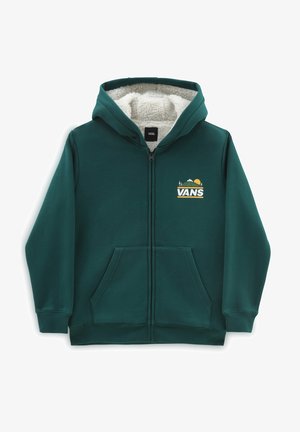 SNOWY PEAK FZ - Zip-up sweatshirt - medium green