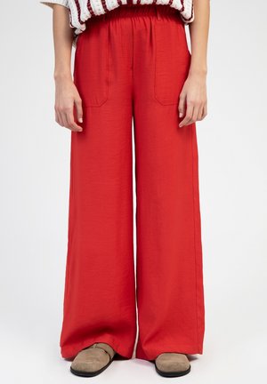 FLOWY PACOLY - Pantalon classique - red