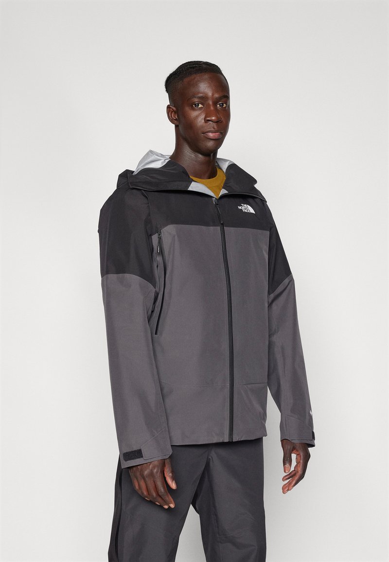 The North Face JAZZI JACKET - Hardshellová bunda - anthracite grey/black