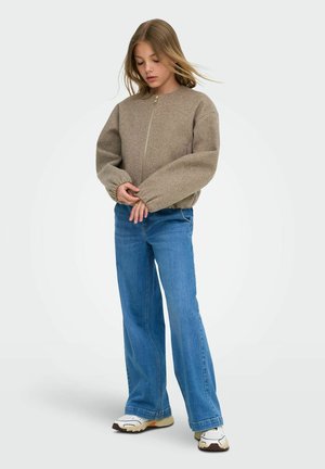 ONLY GIRLS, BOMBER JACKET KOGADINA BOMBER JACKET - Veste légère - taupe gray