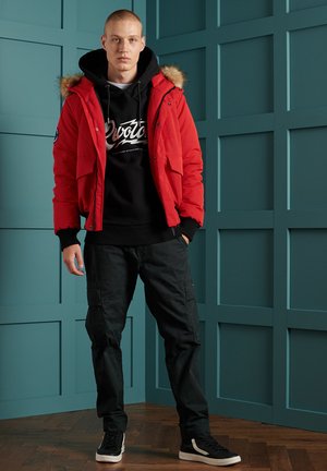 EVEREST - Winter jacket - high risk red