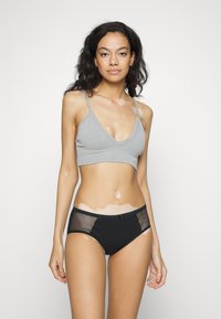 DIM PERIOD PANTY MEDIUM FLOW - Menštruačné nohavičky - black