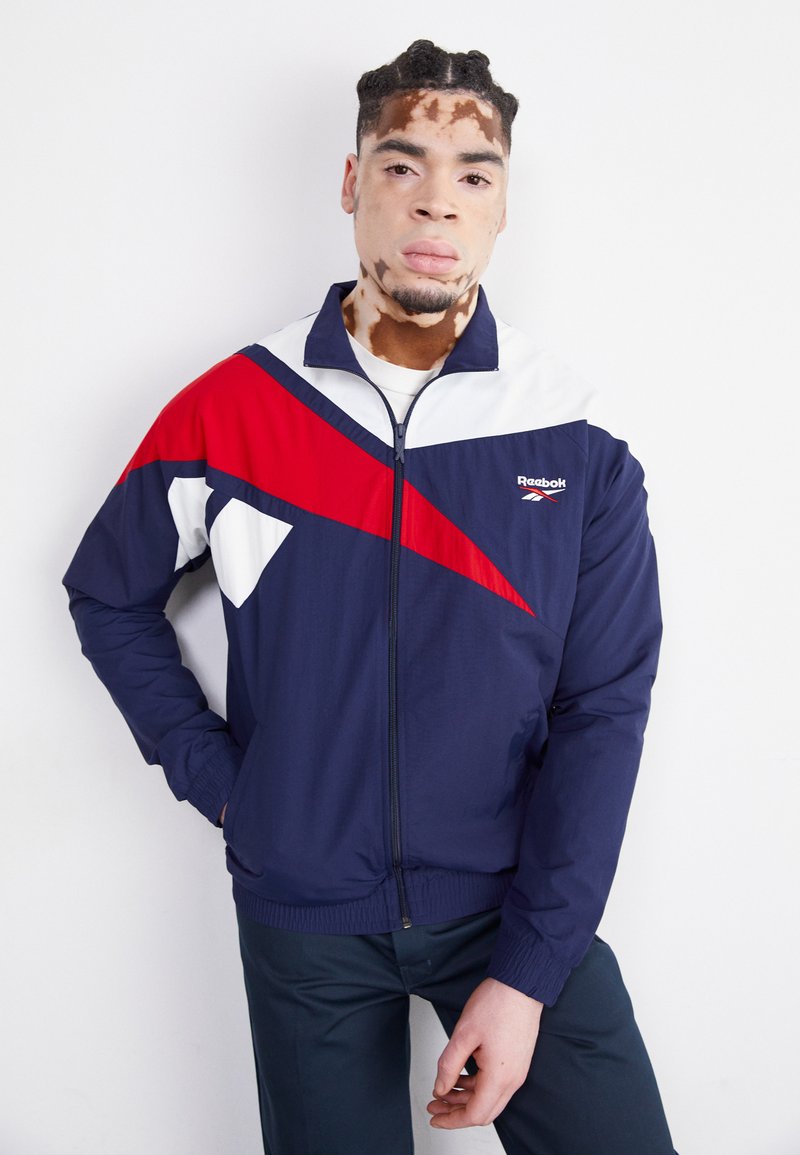 Reebok Classic - TRACK UNISEX - Veste de survêtement - vector navy, Agrandir