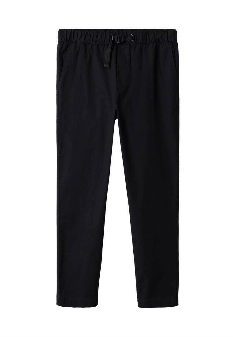 Herren Chinos | Mango ALMENDRO Stoffhose schwarz - RM37789 Herren Chinos | Mango ALMENDRO Stoffhose schwarz - RM37789