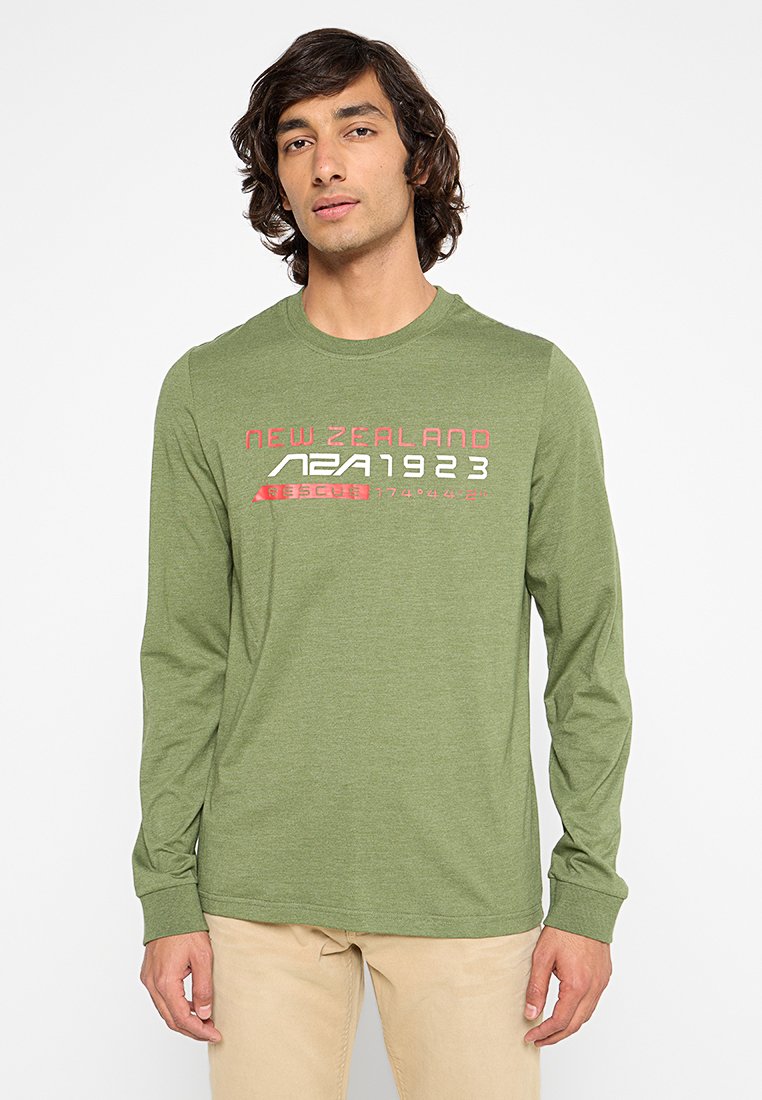 NZA New Zealand Auckland Longsleeve groen