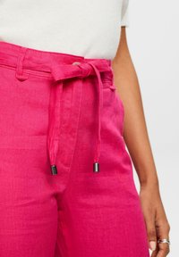Esprit WIDE LEG - Hlače - pink fuchsia