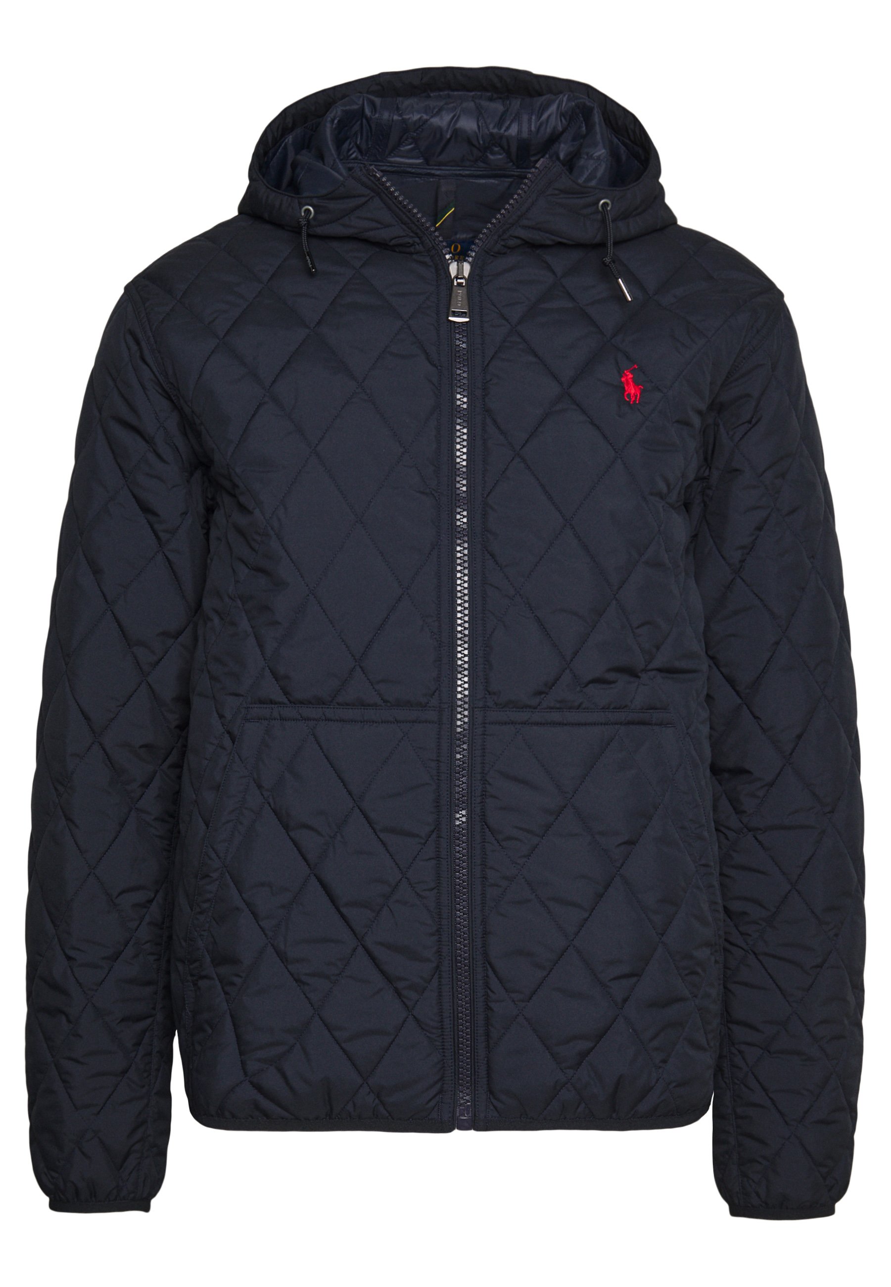 polo ralph lauren quilted hooded sweatshirt