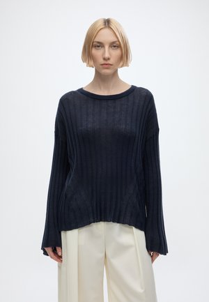BOSS FISURINA - Pullover - dark blue