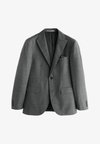 REGULAR FIT - TAILORED CHECK - Blazer jacket - grey