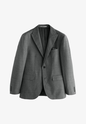 Next, REGULAR FIT - TAILORED CHECK - Sakko - grey