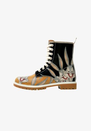 Dogo, DOUBLE TROUBLE HANDGEFERTIGT - Lace-up ankle boots - orange