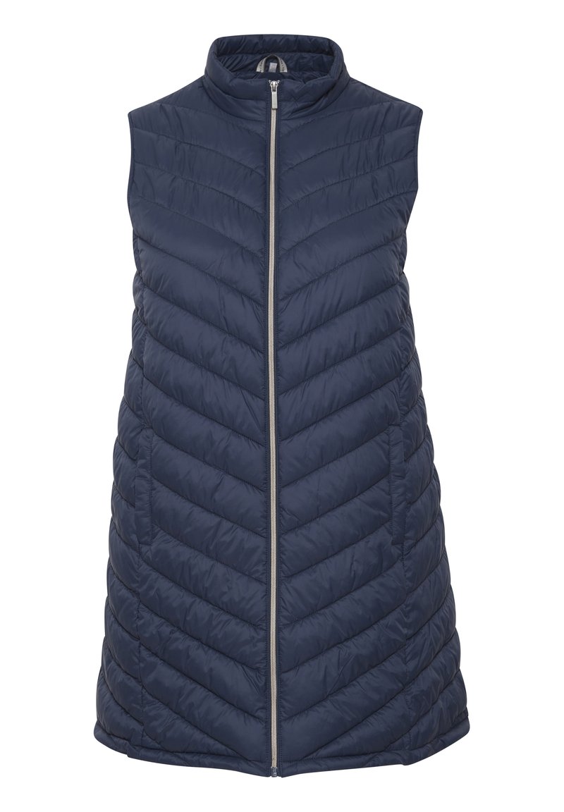 Fransa Bodywarmer blauw