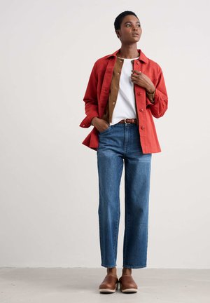 FIELD  - Summer jacket - orange - dark cinnamon