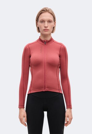 Isadore, WOMEN'S SIGNATURE TECH LONG SLEEVE - Maillot de cycliste - burnt russet