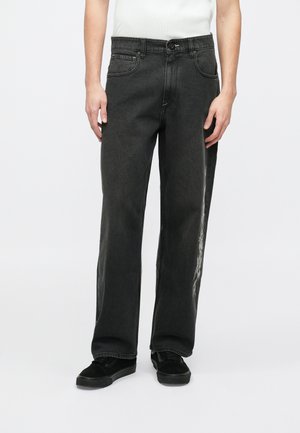 TISAKOREAN - Blugi loose fit - fade to black