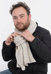 Knit Factory BOBBY - Sciarpa - beige