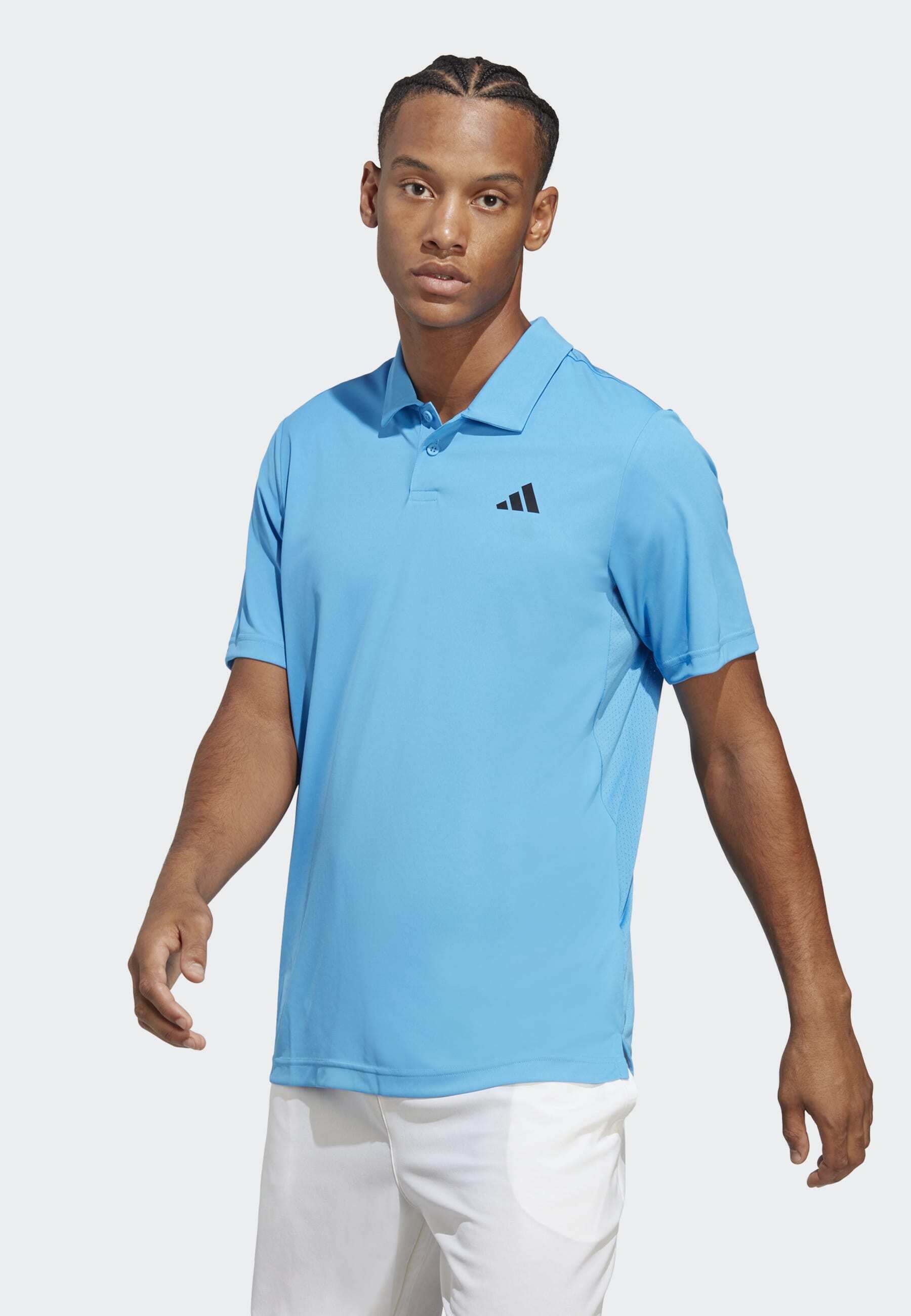 adidas royal blue polo