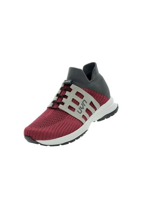 Sneaker low - bordeaux/grau