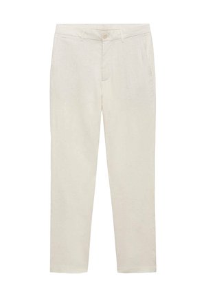 Mango SLIM-FIT - Pantaloni - off white