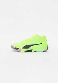 No seleccionado, yellow alert/green glare