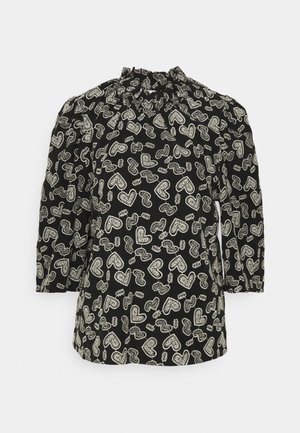 Hofmann Copenhagen ELLE TOP - T-shirt à manches longues - black