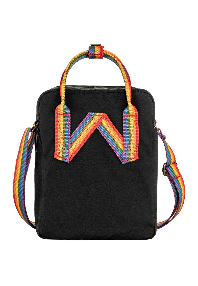 Backpack Kanken Mini Rainbow Black Fjällräven KANKEN RAINBOW SLING