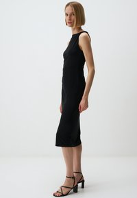 Jimmy Key SLEEVELESS BASIC MIDI - Robe en jersey - black