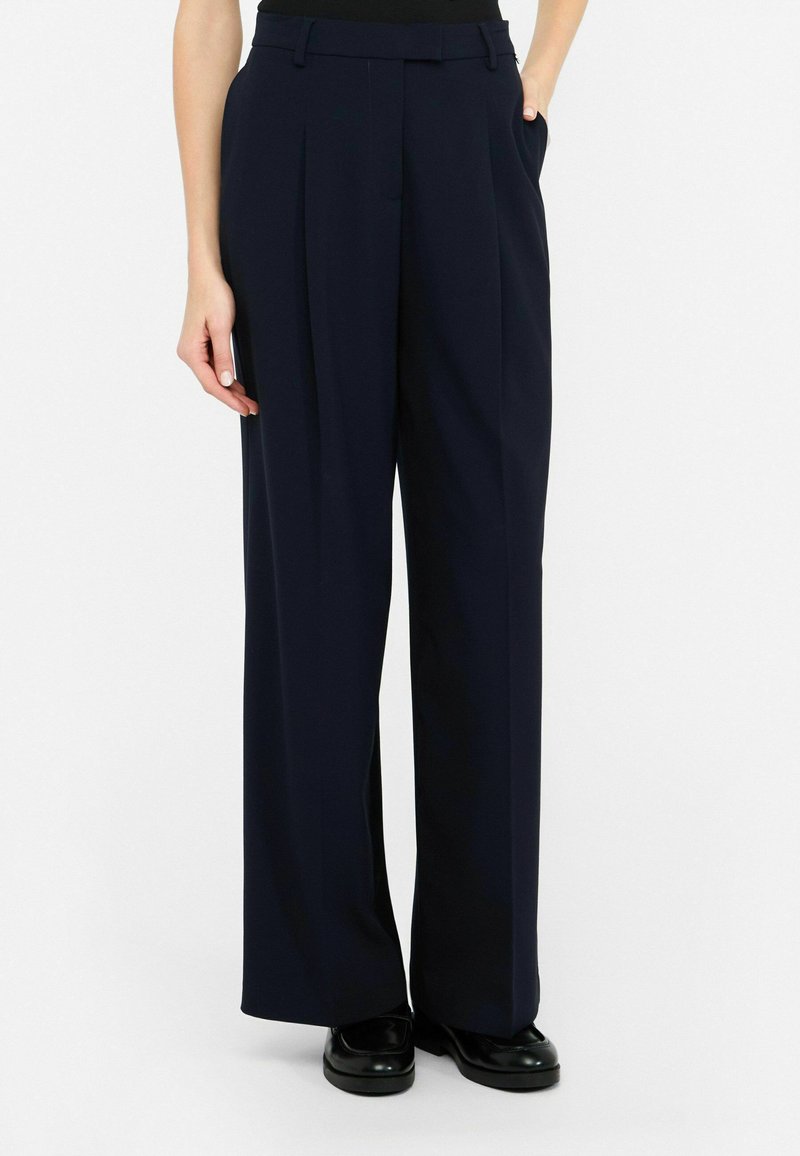 LIU JO PALAZZO - Pantaloni - dark blue