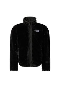 Μαύρο φλις μπουφάν με ψηλό γιακά, πλήρη φερμουάρ και λογότυπο στο αριστερό στήθος. Απαλή υφή και πλούσιο ύφασμα που προσφέρει ζεστασιά.