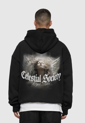 WINGED WISDOM - Hoodie - black